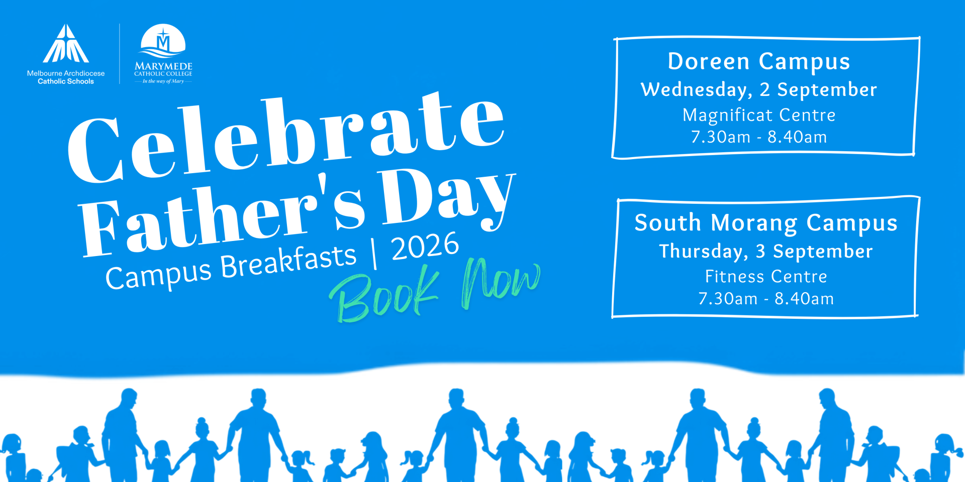 Father's Day Campus Breakfasts 2026